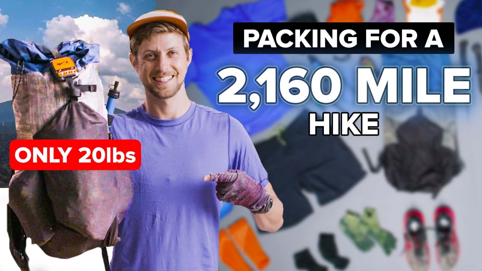 Everything This Ultralight Backpacker Took on a 2,160-Mile Hike