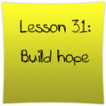 Build hope